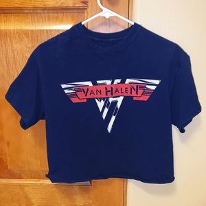 Van Halen 2015 Tour Crop Top